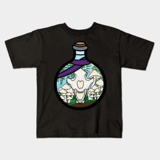 Mushroom Skull Jar Kids T-Shirt